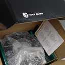 YHTAUTO 8x170 mm Wheel Spacers 1.5 Inch Fits Ford F-250 Super Duty 1999-2002, Excursion 2000-2002 Tire Spacers w/ M14x2 & 12.9 Grade Studs, 125mm Center Bore 8 Lug 4PCS Black