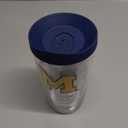 Tervis Made in USA Double Walled University of Michigan UM Wolverines Insulated Tumbler Cup Keeps Drinks Cold & Hot, 16oz, Big M