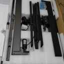 Huuger 63 x 28 Large Electric Standing Desk, Height Adjustable Computer Desk, 27.6" Deep Desktop, Stand up Gaming Office Table with 2 Hooks, 3 Preset Heights, for Home Office, Rustic Brown (63*28 inch (no outlets))