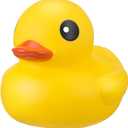 Honoson 6.89 Inch Giant Rubber Duck Big Rubber Duck Large Duckling Bath Toy with Squeaky Sound for Summer Baby Shower Birthday Party Favor Gift(Yellow)