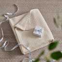 Bedsure Gentlesoft 100% Cotton Blanket Twin XL Size for College Dorm - Cooling Breathable and Soft for Summer, Waffle Weave Twin Blanket for Bed, Dorm Room Essentials, Light Beige, 66x90 inches