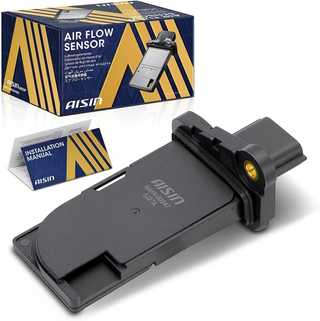 AISIN AFTERMARKET MAFN-00247 Mass Air Flow (MAF) Sensor - Compatible with Nissan Altima 16-18, Rogue 17-20, Versa 19-22, Sentra 16-19, Kicks 18-22, Maxima 16-22, Murano 20-22, Infiniti QX60 17-20