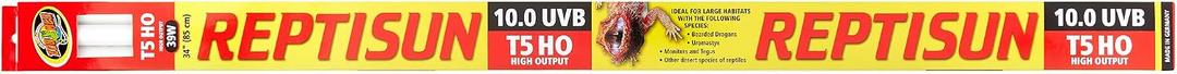 Zoo Med ReptiSun 10.0 HO T5 UVB Lamp, 34" L, 39 Watts