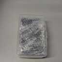 Therwen 48 Pcs 4 Inch Bonsai Pruning Scissors Thread Snips Mini Sewing Scissors U Shaped Bulk Bud and Leaves Trimmer Yarn Carbon Steel Pruners Trimmers for Gardening(Black)