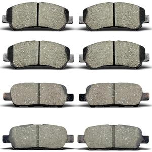 ALADICHE Front Rear Brake Pads Set Fit For 2008-2013 Nissan ROGUE, for 2009-2014 2016-2022 Nissan Maxima