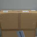 VOLISUN Low Profile Ceiling Fans with Lights and Remote, 23.6in Flush Mount Ceiling Fans with Light, 3000K-6500K Dimmable Fandelier LED Fan Lights, Bladeless Ceiling Fan with Light for Bedroom(White)