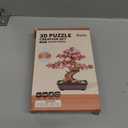 Rowood 3D Puzzles for Adults,Mother's Day DIY Wooden Flower Cherry Blossom Sakura Bonsai Tree Botanical Collection Building Set Craft Kits for Adults,Gift on Christmas Birthday