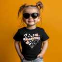 Toddler Halloween Shirts for Boys Kids Girls, Cute Spooky Pumpkins Ghosts Bats Witches and Monsters Halloween T Shirt: 2-6T
