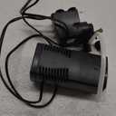 Fish Tank Filter for 15-40 Gallon Tank, 160 GPH Crystal Clear Powerful Internal Aquarium Filters Submersible Pump& Filter System for Fish Tank & Turtle Tank (Black)