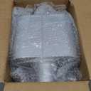 Universal 2.5" (ID) Inlet 2.5" (ID) Outlet Single Chamber Muffler - 13" Total Length (7x9x4 in Body), Aluminum Coated Exhaust with Internal Baffle to Produce Aggressive Deep Sound (2 Pack)