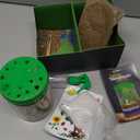 Dan&Darci Light-Up Terrarium Kit for Kids - STEM Science Kit - Educational DIY Toy for Boys & Girls - Birthday Easter Gift - Craft Project Idea for Ages 6 7 8 9 10 11 12 Year Old