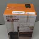 Space Heater, 1500W Electric Heaters Indoor Portable with Thermostat, PTC Fast Heating Ceramic Room Small Heater with Heating and Fan Modes for Bedroom, Office and Indoor Use (10IN)