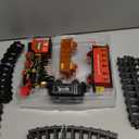 Christmas Train Sets for Around The Tree,Kids Train Set Steam Trains for Boys Girls,Sounds & Lights, for Kids 4 5 6 7 8 + Years Party Favors Party Decorations