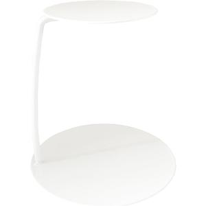 1PC Top 3.93'' High 5.9'' Base 5.9'' White Metal Cake Spacer Floating Separator Stand - Wedding & Birthday Party Decorative Compartment Stand