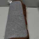 YIHOUSE Bathroom Rugs Mat Set 2 Piece Brown, Memory Foam Bath Mats Sets, Non Slip Water Absorbent Washable Bath Rugs for Sink, Toilet and Floor