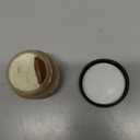 UPCIRCLE Eye Cream With Coffee And Hyaluronic Acid 0.5 FL OZ - For Dark Circles, Puffiness + Wrinkles - Glycerin, Maple Bark + Cucumber Extract - Natural, Vegan + Cruelty-Free