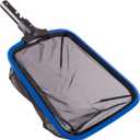 POOLAZA Ultra Fine Mesh Pool Skimmer Net with Aluminum Frame, Aluminum Pool Net for Cleaning Efficiently, Durable Pool Skimmer Net Fine Mesh Ideal for Fine Debris Removal, Fine Mesh Pool Net Skimmer