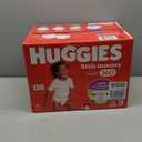 Huggies Size 5 Baby Diapers, Little Movers HuggFit 360° Baby Diapers with 360° Waistband, Size 5 (27+ lbs), 100 Count