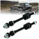 2Pcs K7400 Front Sway Stabilizer Bar End Link Kit Fit for Dodge Ram 1500 RWD 2002-2010, Compatible With Ram 1500/2500/3500 RWD Pickup 2011-2013, Replacement Suspension Kits