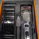oneisall Dog Clippers for Grooming for Thick Heavy Coats/Low Noise Rechargeable Cordless Pet Shaver with Stainless Steel Blade/Waterproof Dog Shaver for Dogs Pets and Animals (Silver)