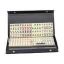 Mini Chinese Mahjong Game Set with Dices Board Game Classic Tiles Games with Ruler| Other Games|Toys & Hobbies