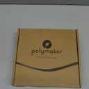 Polymaker Matte PLA Filament Cotton White 1.75mm 1kg 3D Printing Filament, PolyTerra 3D Printer PLA Filament