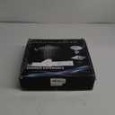 PinWin Modern 12" Large Square Rain Showerhead with 5 Modes Handheld Showerhead Combo, Adjustable Arm, Easy Tool-Free Installation (Chrome)