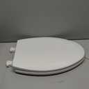 Bemis 1500EC 390 Lift-Off Wood Elongated Toilet Seat, Cotton White (Pack of 1)