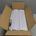 WOWLIVE 9 Tiers White Shoe Rack for Closet Shoe Rack Storage Organizer for Entryway 30-35 Pairs Stackable Shoe Shelf for Front Entrance Metal Pipes with Plastic Connectors