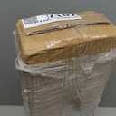 Skinny Side Table 7 inch Wide for Small Apartment Between Chairs, Very Narrow Table for Recliner, Couch, Armchair, Thin Slim End Table for Living Room, Bedroom, Drinks (Chestnut)