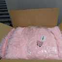 Shag Area Rugs for Bedroom Living Room,5X8 Ultra Soft Fluffy Area Rugs for Dorm, Indoor Carpet Nursery Rugs for Kids Girls Room Home Decor, Pink