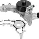 AW6169 Water Pump & Gasket Fit for Dodge Challenger/Avenger/Charger/Durango/Grand Caravan/Journey, Chrysler 200/300/Town & Country, Grand Cherokee, Ram 1500/ ProMaster, VW Routan 3.6L V6 Engine