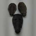 3 Pcs Floating Alligator Head Decoy Pool Accessories 12.6 Inch Fake Alligator Pool Float Decoy for Goose, Duck Control, Garden and Patio Accessories (Casual)