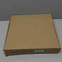 WallarGe Atomic Wall Clock with Night Light - Silent Lighted up Wall Clock Glow in The Dark, Battery Operated, AUTO DST, 12 Inch