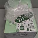 SUSTEAS Rotary Cheese Grater with Handle - Vegetable Shredder with 5 Well-designed Blades & Strong Suction Base,Round Mandoline Slicer & Food Chopper for Kitchen,with Blade Storage Box(Retro Green)