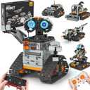 5in1 STEM Robot Building Kit for Kids 6-14+, APP & Remote Control STEM Robot Dinosaur Car Building Toys for Kid Science Learning, 688 Pcs DIY Building Blocks Set, Boys Girls Birthday Xmas Gifts Ideas