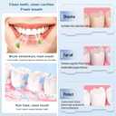 2 Pcs SP-6 Probiotic Whitening Toothpaste for Teeth Whitening/Brightening, Deep Cleaning Care Gum Health Fresh Breath.