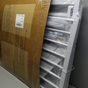 Cumbor 36" Extra Tall Baby Gate for Dogs and Kids with Wide 2-Way Door, 29.7"- 46" Width, and Auto Close Personal Safety for Babies and Pets, Fits Doorways, Stairs, and Entryways, White