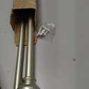 H.VERSAILTEX Elegant Window Treatment Telescoping Double Curtain Rod Set with Classic Cap, 3/4-Inch Diameter, Adjusts from 48 to 84 Inches, Nickel