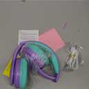 Kids Bluetooth Headphones, Lightweight Wireless Headphones for Kids, 85/94dB Volume Limited, 60 Hours Playtime, Bluetooth 5.3, Over-Ear Toddler Headsets with Built-in Mic-Purple