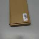 Rectangle Pocket Door Lock, 304 Stainless Steel Privacy Pocket Door Hardware, 5 7/10 inch*1 7/10inch Matte Black Sliding Pocket Door Handle,for 1 3/8 to 2 3/16 Thickness Door