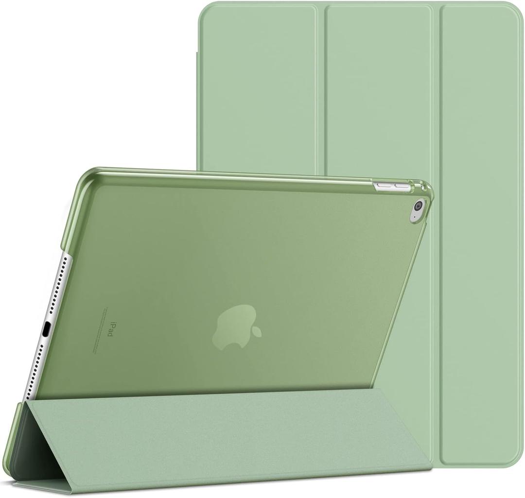 JETech Case for iPad Air 2 (2nd Generation), Smart Cover Auto Wake/Sleep (Matcha Green)