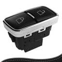 FANLIDE Door Lock Switch Button Compatible with 2015-2020 Ford F150 and 2017-2020 Ford F250/F350/F450/F550 Super Duty, BB5Z-14028-DA BB5Z14028DA BB5T-14017-DCW 901-217 (Front Driver Side)