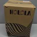 Natural Travertine Textures Wine Chiller Bucket – 750ml Resin Cooler for Wine & Champagne Bottles, Party Bar Cart Decor – Keeps Drinks Cold, Unique Gift for Wine Lovers, Housewarming (Beige)