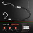 A-Premium Power Steering Pressure Hose Line Assembly Compatible with Ram 2500/3500, 2013-2019, 6.7L, with O-ring, Hydraulic Brake Booster To Gear