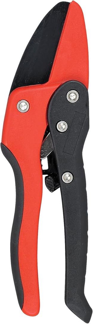 Corona RP 3230 Rachet Hand Pruner - 3/4 inch Cut Capacity Stem and Branch Garden Shears, Red
