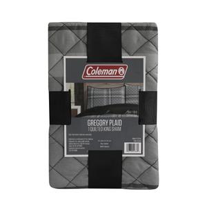 Coleman Quilted Sham - Gregory Plaid