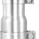 Peastorm 2.5 to 3 Inch Exhaust Adapter, 2.5" ID to 3" ID Exhaust Reducer Connector Pipe with Clamp