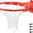 Goalrilla 180 Breakaway Basketball Goal Rim Flexes 180 Degrees, Orange (B2609W)