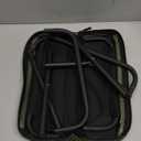 MOONCY Portable Stool, 13 Inch Small Folding Stool for Adults, Ultralight Green Camping Stools for Hiking and Fishing, Hold Up to 265 LBS